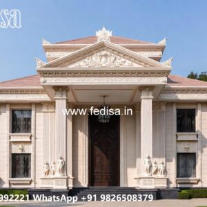 Classic House Design with Beautiful Exterior Walls No-2934