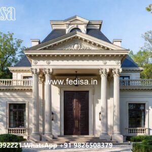 Classic House Design with Grand Staircase Styling No-2945