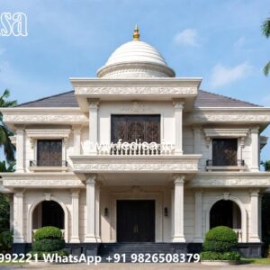 Classic House Design with Elegant Hall Interior No-2952