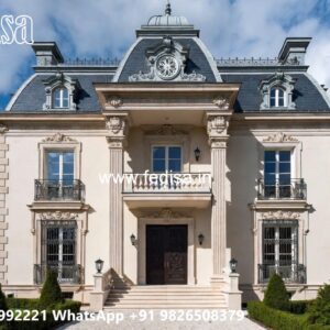Classic House Design with Rich Marble Decor No-2956
