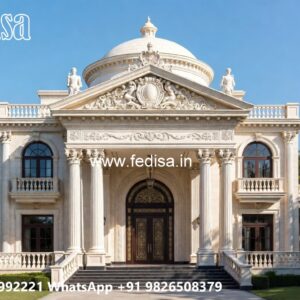 Classic House Design with Beautiful Open Courtyard No-2969