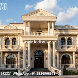 Classic House Design with Grand Living Room Concepts No-2985