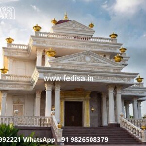 Classic Villa Design with Grand Front Elevation No-3008
