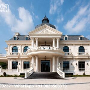 Classic Villa Design with Beautiful Wooden Interiors No-3022