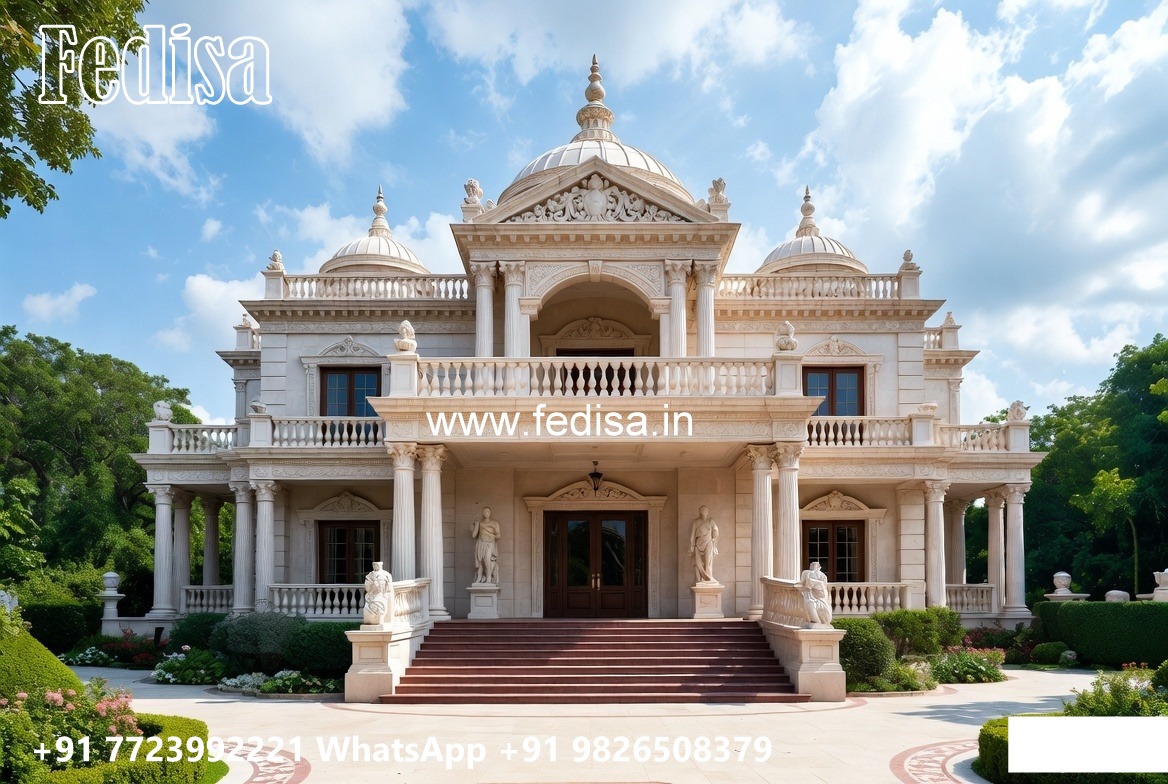 Classic Villa Design with Rich Decorative Elements No-3027
