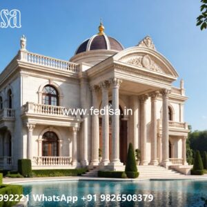 Classic Villa Design with Elegant Dining Room Decor No-3031
