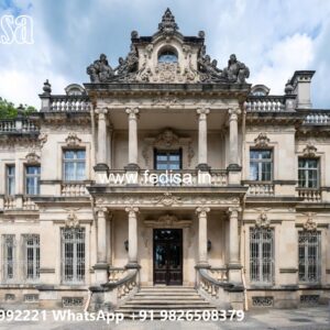 Classic Villa Design with Stylish Marble Flooring No-3032