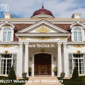 Classic Villa Design with Beautiful Terrace Spaces No-3034