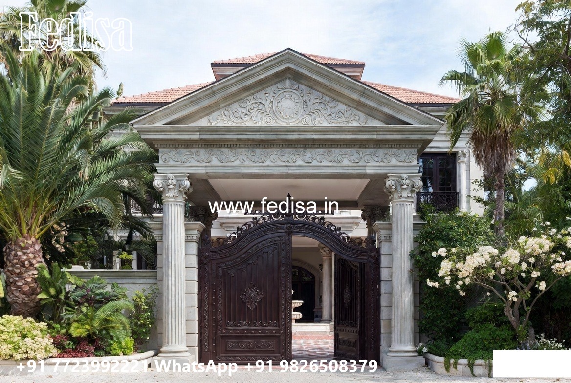 Classic Villa Design with Decorative Ceiling Concepts No-3036