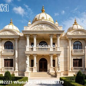 Classic Villa Design with Elegant Window Styling No-3038