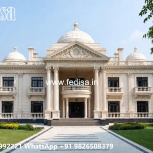 Classic Villa Design with Decorative Wall Textures No-3046