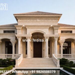 Classic Villa Design with Elegant Garden Concepts No-3062
