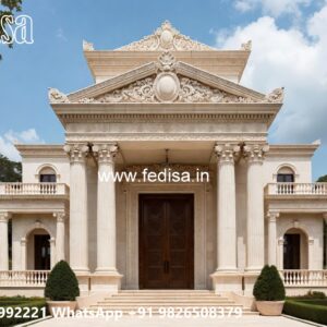 Classic Villa Design with Rich Color Combinations No-3071