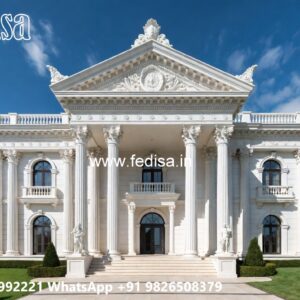 Classic Villa Design with Grand Staircase Inspiration No-3088