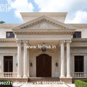Classic Villa Design with Stylish Entryway Decor No-3097