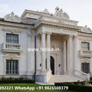 Classic Villa Design with Beautiful Villa Landscaping No-3100