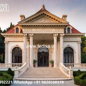 Classic Villa Design with Stunning Marble Staircase No-3110