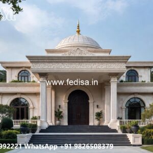 Classic Villa Design with Elegant Outdoor Garden No-3113