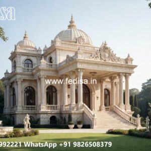 Classic Villa Design with Beautiful Royal Interiors No-3134