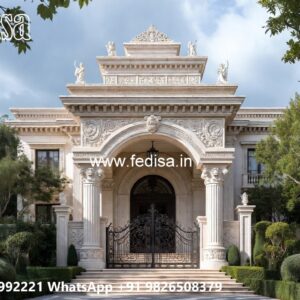 Luxury House Design with Elegant Marble Flooring No-3205