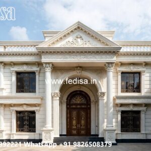 Luxury House Design with Premium Exterior Lighting No-3218