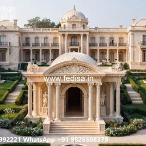Luxury House Design with Grand Entrance Door Ideas No-3264