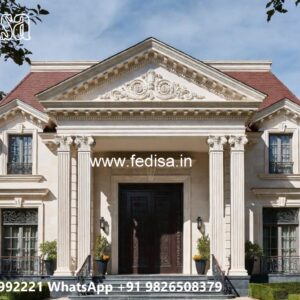 Classic House Design with Decorative Ceiling Concepts No-3342