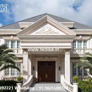 Beautiful Classic House Design with Elegant Details No-3344