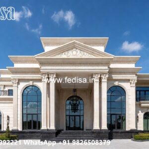 Classic House Design with Elegant Balcony Railings No-3407