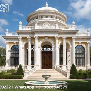 Classic House Design with Stunning Outdoor Beauty No-3423