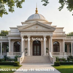Classic House Design with Luxury Exterior Landscaping No-3431