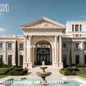 Classic House Design with Grand Living Room Concepts No-3435