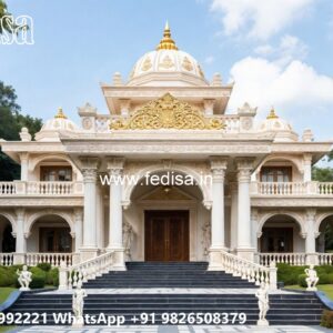 Classic House Design with Traditional Decorative Details No-3448
