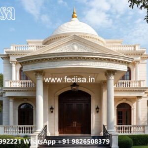 Classic Villa Design with Stylish Balcony Concepts No-3462