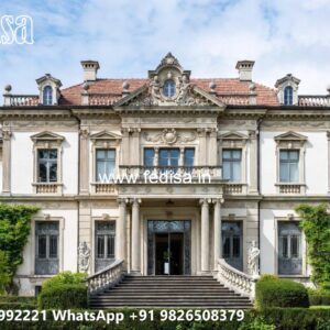 Elegant Classic Villa Design with Marble Finishes No-3465