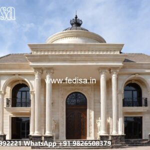 Classic Villa Design with Elegant Staircase Ideas No-3469