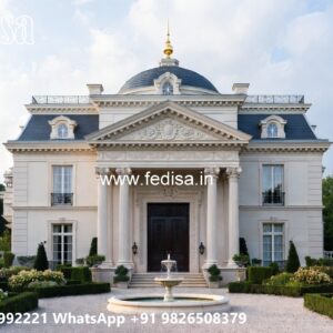 Elegant Classic Villa Design with Grand Entrance No-3478