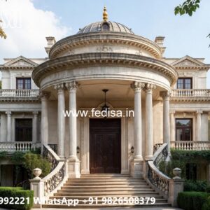 Timeless Classic Villa Design with Vintage Charm No-3483