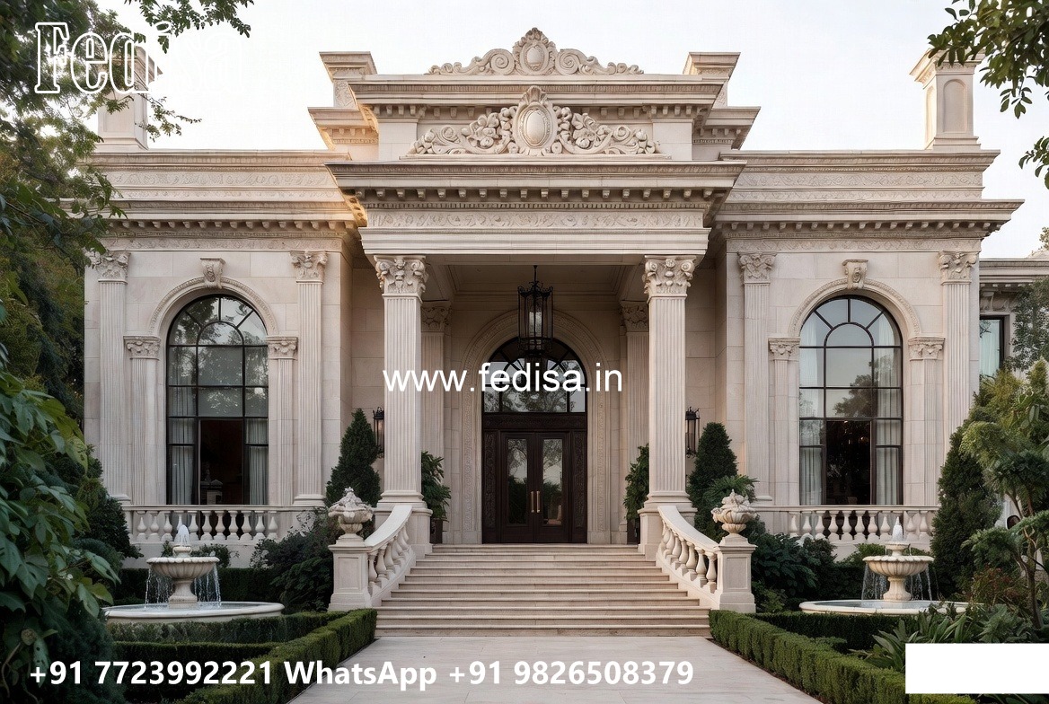 Classic Villa Design with Decorative Ceiling Concepts No-3486