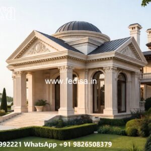 Classic Villa Design with Elegant Window Styling No-3488