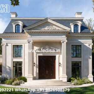 Classic Villa Design with Decorative Wall Textures No-3496