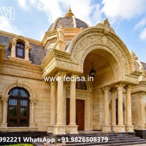 Classic Villa Design with Rich Architectural Charm No-3498
