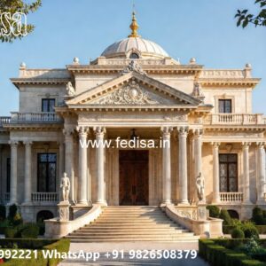 Classic Villa Design with Stylish Outdoor Lighting No-3501