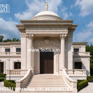 Classic Villa Design with Elegant Garden Concepts No-3512