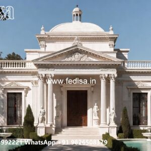 Luxury Classic Villa Design with Rich Marble Decor No-3513