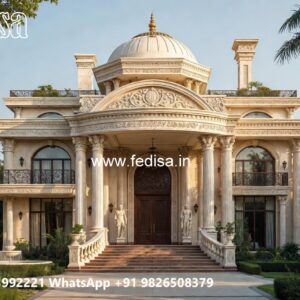Classic Villa Design with Beautiful Exterior Walls No-3514