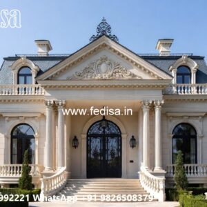 Classic Villa Design with Luxury Exterior Landscaping No-3519