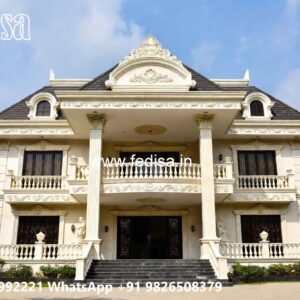 Classic Villa Design with Stylish Royal Interiors No-3527