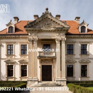 Classic Villa Design with Stylish Entryway Decor No-3547