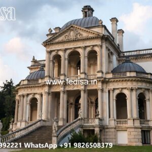 Classic Villa Design with Elegant Outdoor Garden No-3563